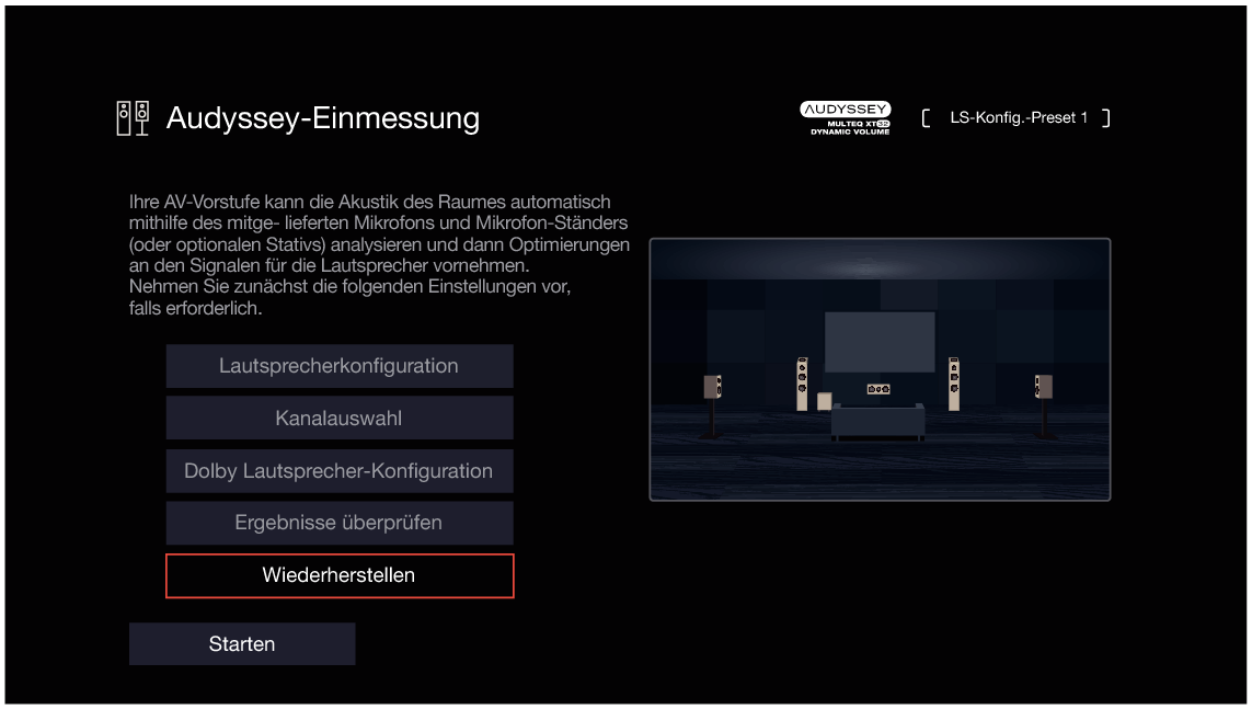 GUI AudysseySetup X68